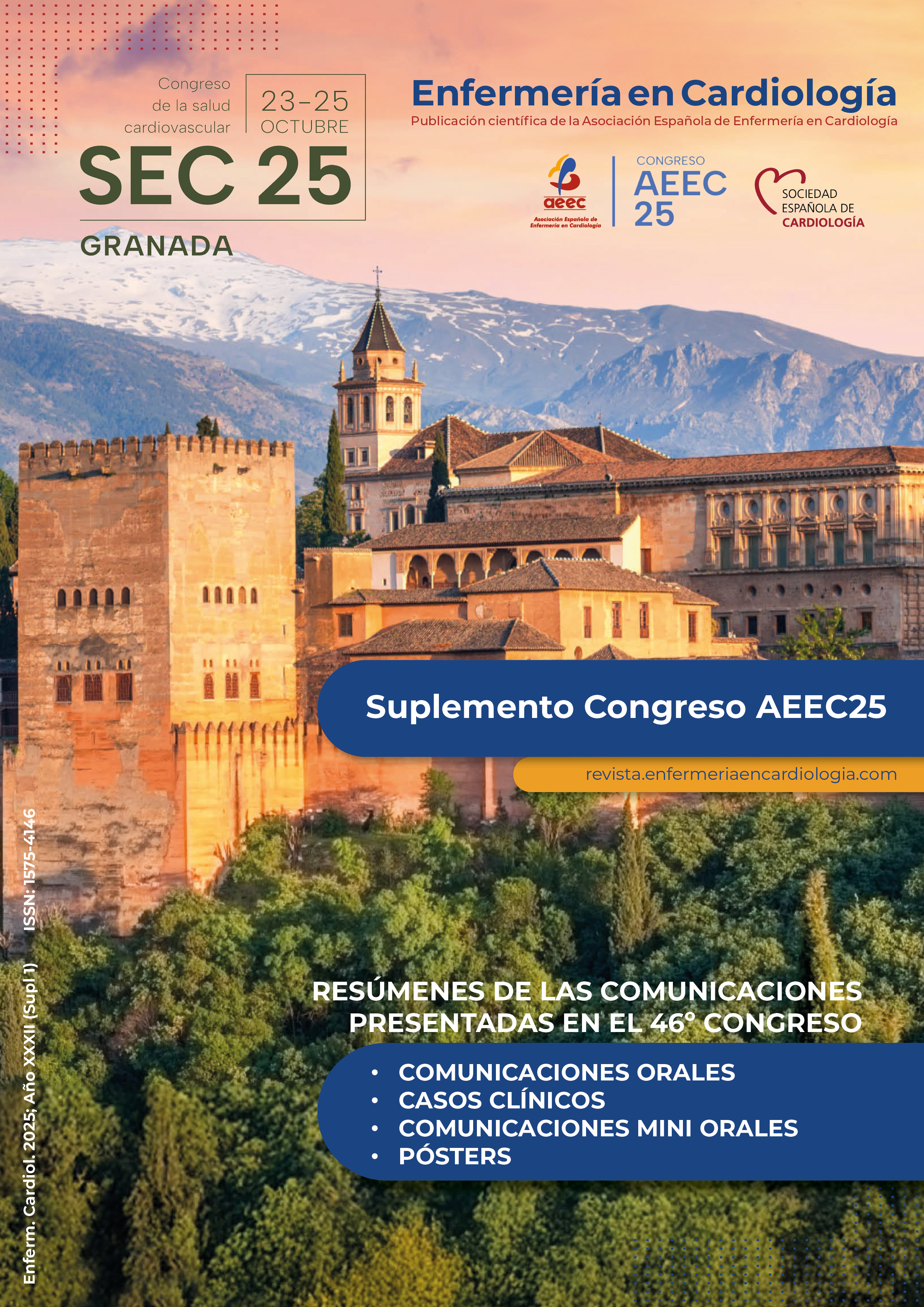 Portada: 46 CONGRESO AEEC - Congreso de la Salud Cardiovascular